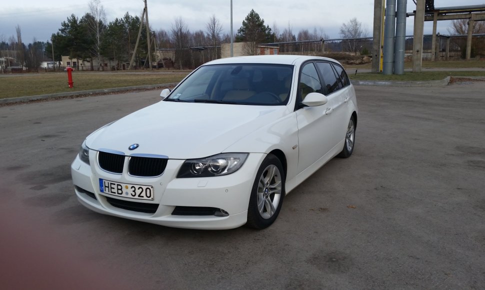 Ieškomas BMW automobilis