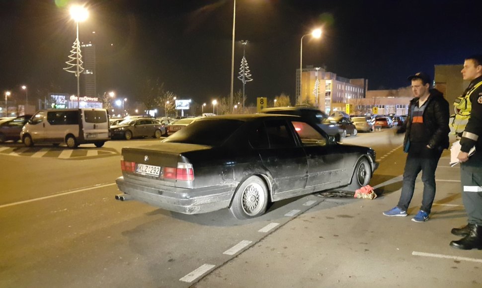 Sulaikytas girtas BMW vairuotojas