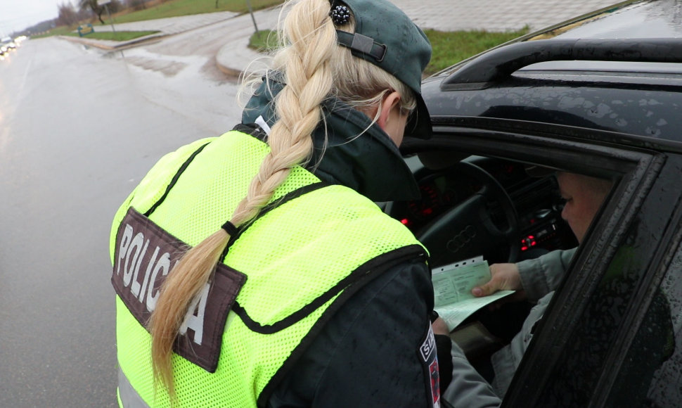 Per reidą Šiauliuose įkliuvo neblaivus mikroautobuso vairuotojas