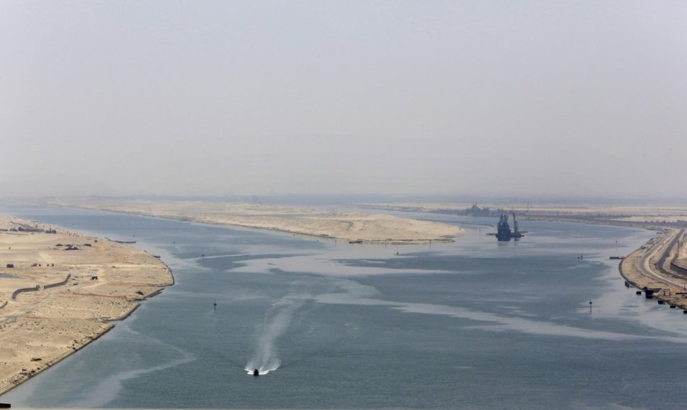 Egipto prezidentas Al Sisi atidarys „naują Sueco kanalą“