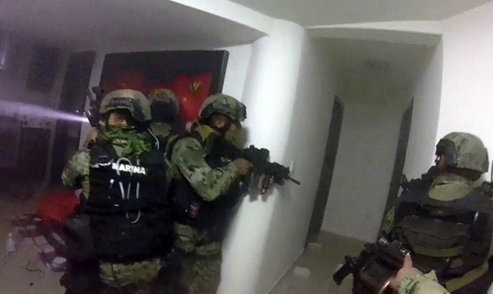 Joaquino „El Chapo“ Guzmano sulaikymo operacija Meksikos džiunglėse