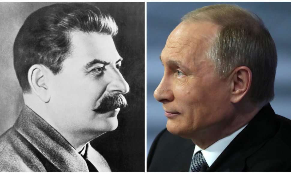 Josifas Stalinas ir Vladimiras Putinas