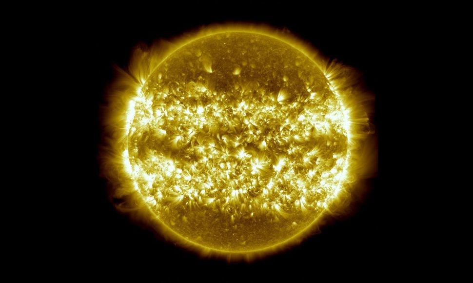 VIDEO kadras: Trejų metų Saulės aktyvumas