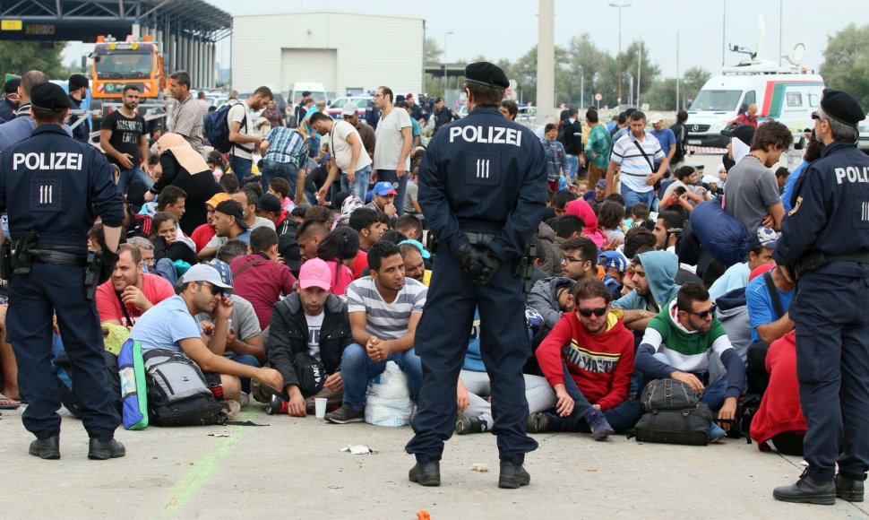 Migrantai Austrijoje