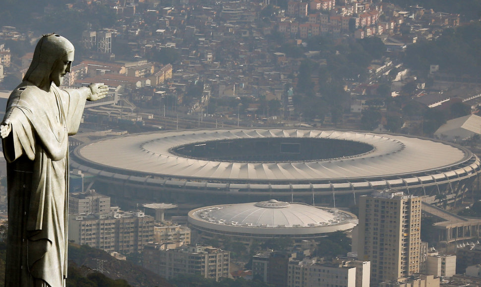 Marakanos stadionas Rio de Žaneire. 