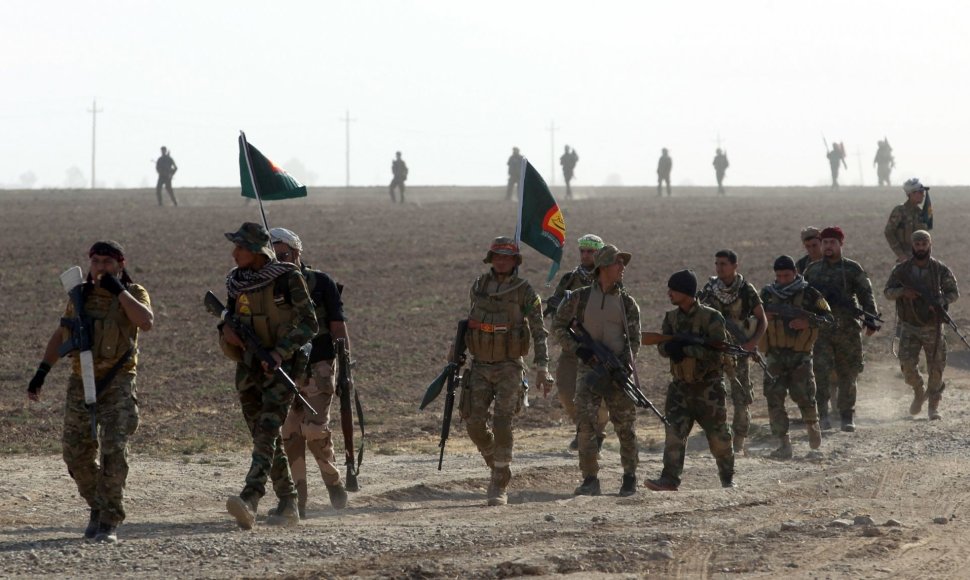 Elitiniai Irako kariai ruošiasi Mosulo miesto vadavimui iš „Islamo valstybės“