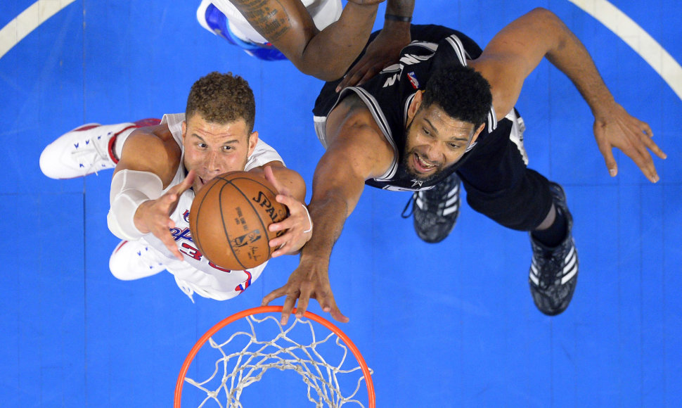NBA: "Los Angeles Clippers" – "San Antonio Spurs"