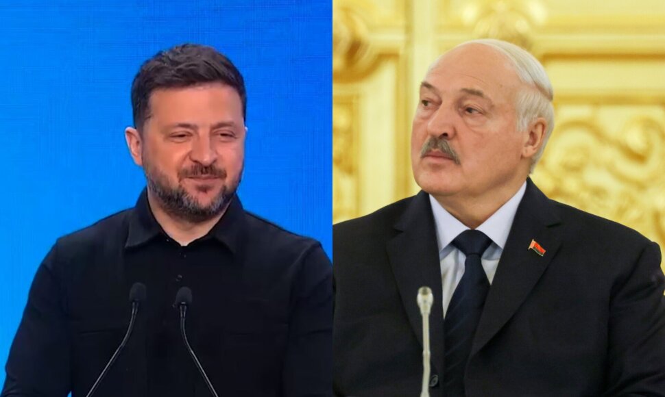 Volodymyras Zelenskis, Aliaksandras Lukašenka