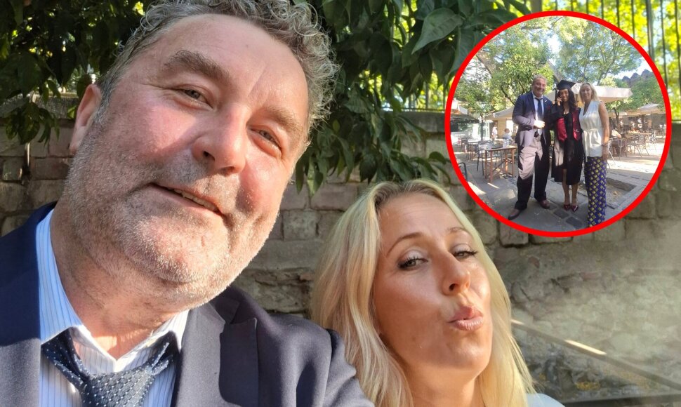 Eduardo Gimenez ir Inetos Stasiulytės dukra Upė baigė bakalauro studijas