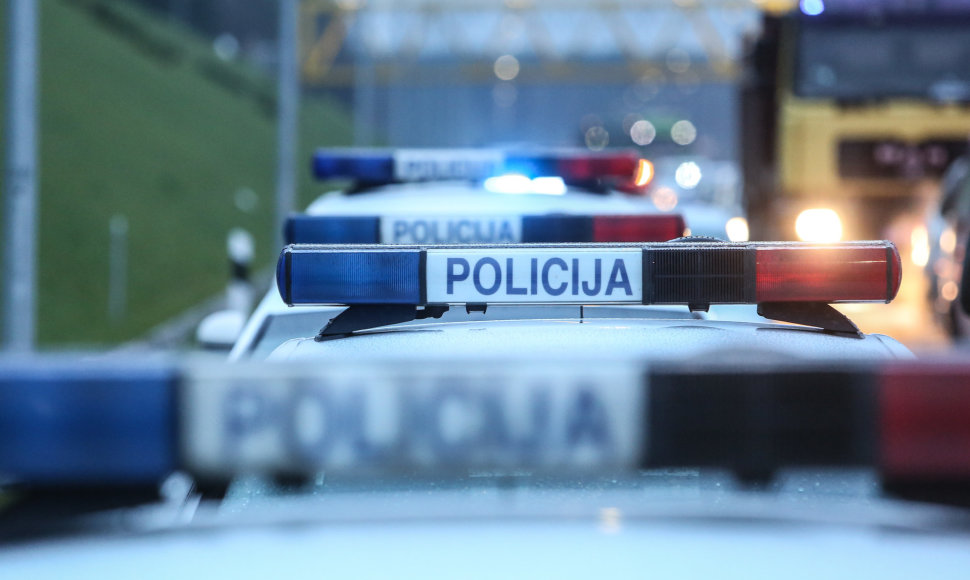 Rytinis policijos reidas Vilniaus aplinkkelyje
