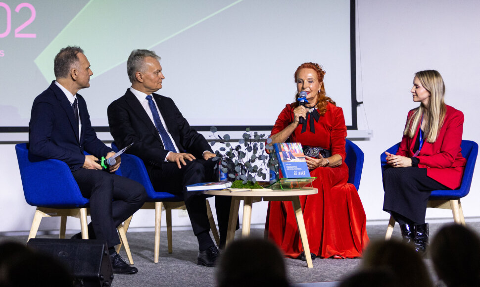 Laimos Lavastės knygos „Prezidentas Gitanas Nausėda: iš arti“ pristatymas
