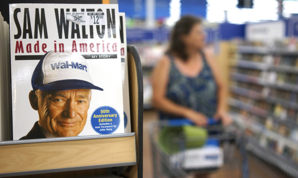 „Wal-Mart“ įkūrėjo S.Waltono knyga