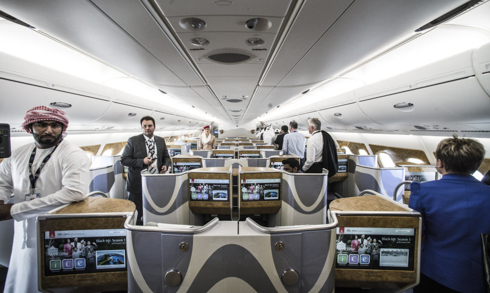 „Emirates Airlines“ lėktuvas „Airbus A380-800“