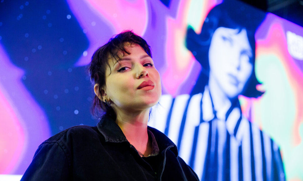 Justė Arlauskaitė-Jazzu Knygų mugėje