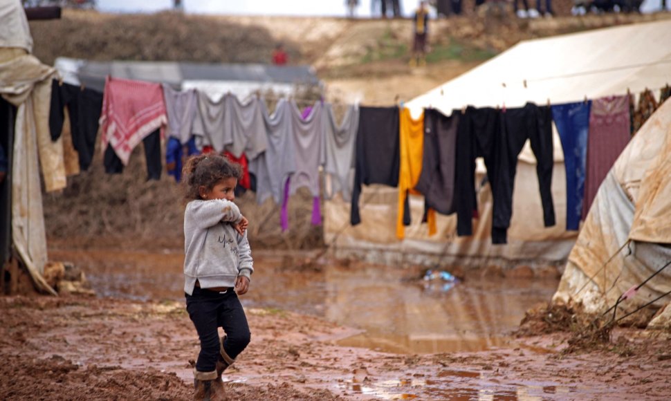 Perkeltųjų asmenų stovykla Sirijoje