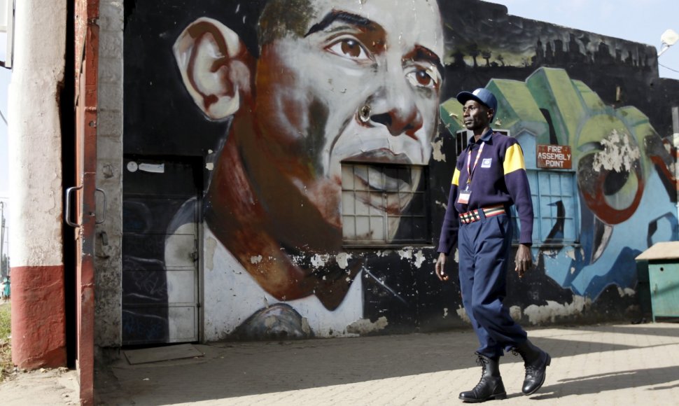 Kenija ruošiasi JAV prezidento Baracko Obamos vizitui