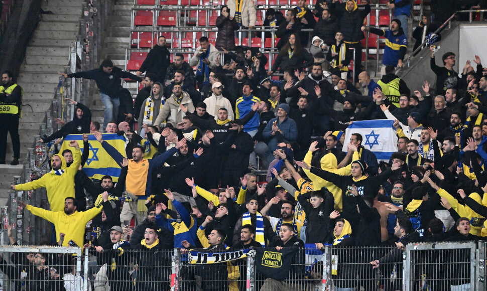Tel Avivo „Maccabi“ fanai