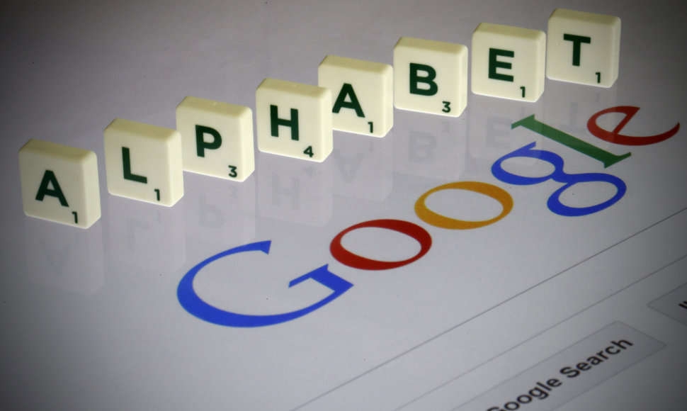 „Google“ kontroliuojančios įmonės pelnas viršijo prognozes
