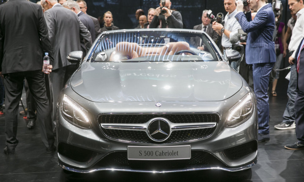 „Mercedes-benz“ S klasės kabrioletas