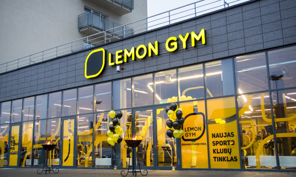Sostinėje duris atvėrė pirmasis „Lemon Gym“ tinklo sporto klubas