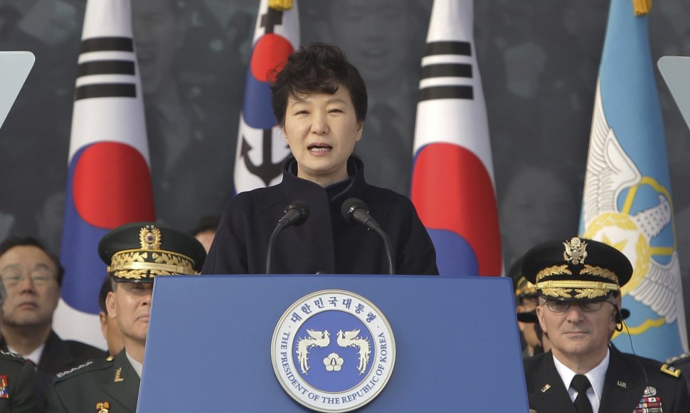 Pietų Korėja Park Geun-hye.