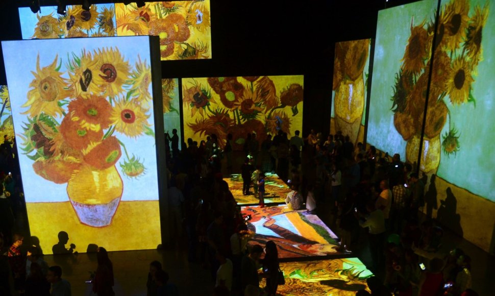 Multimedijos paroda „Van Gogh Alive“ Kolumbijoje