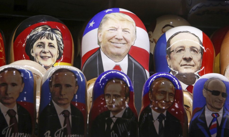 Donaldo Trumpo išrinkimu itin džiaugiasi rusai