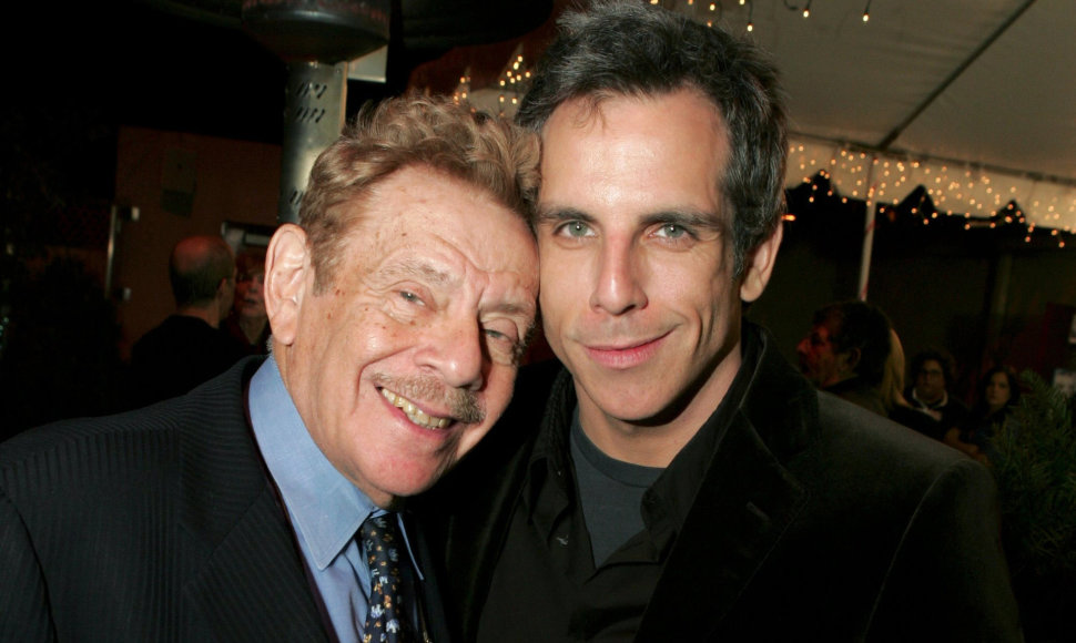 Aktorius Benas Stilleris su tėvu Jerry Stilleriu (kairėje)