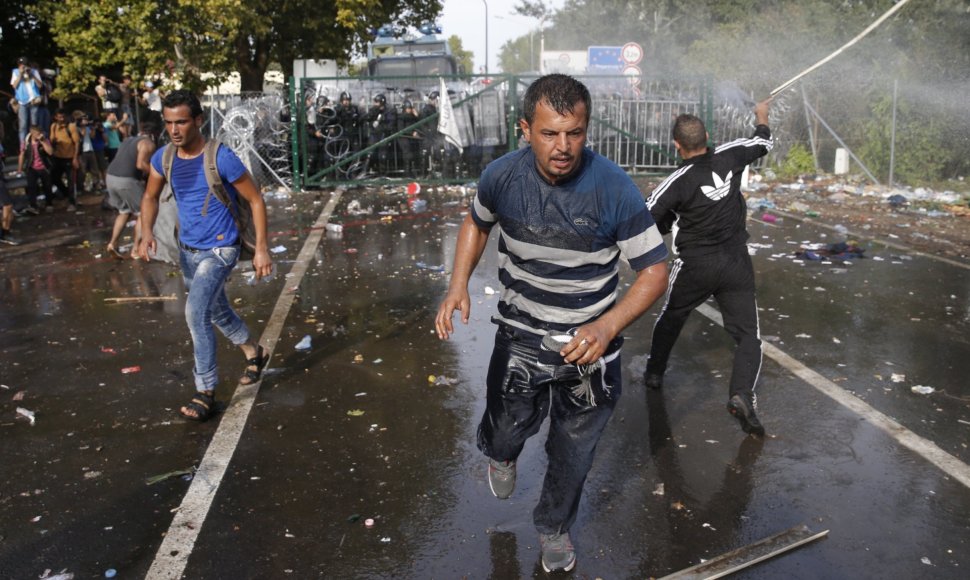 Migrantų keliami neramumai Vengrijoje