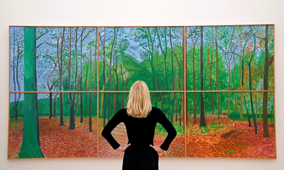 Davido Hockney „Woldgate Woods“