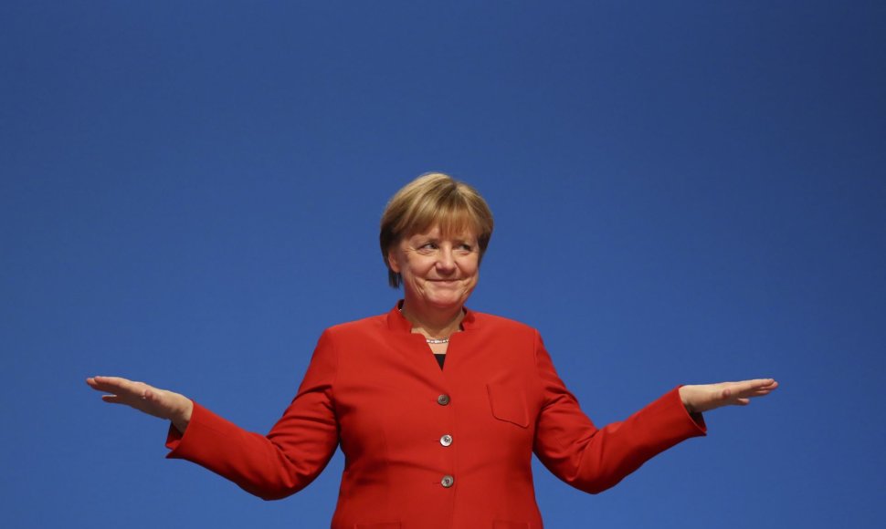 3. Angela Merkel – Vokietijos kanclerė