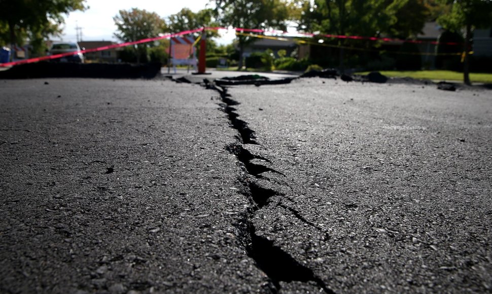 Nemanoma, kad žemės drebėjimas prie Kalifornijos pareikalavo žmonių aukų