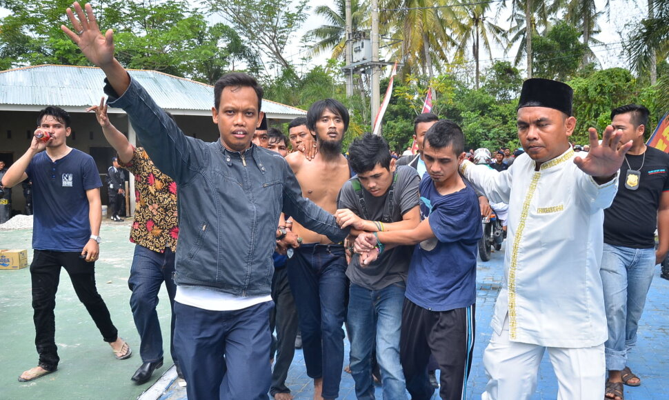 Iš Indonezijos kalėjimo pabėgę kaliniai