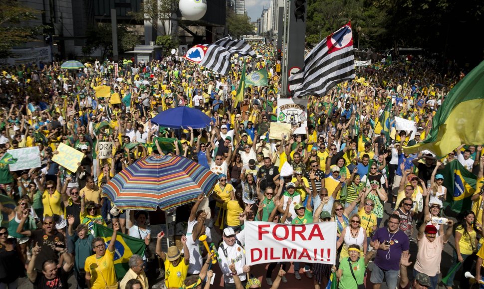 Protestai Brazilijoje