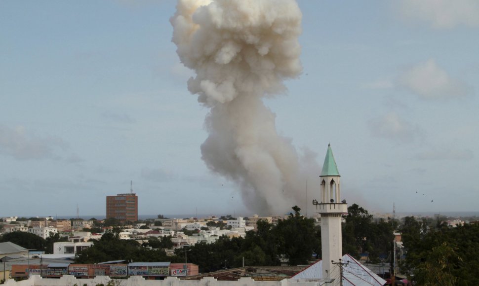 Sprogimas Somalio sostinėje