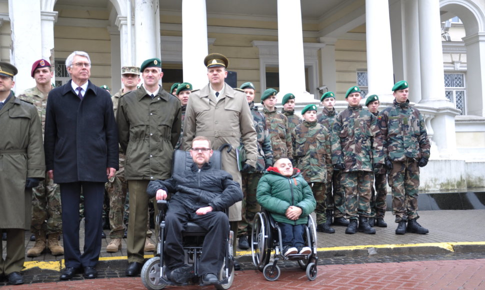 Priesaikos Lietuvos šaulių sąjungai ceremonija