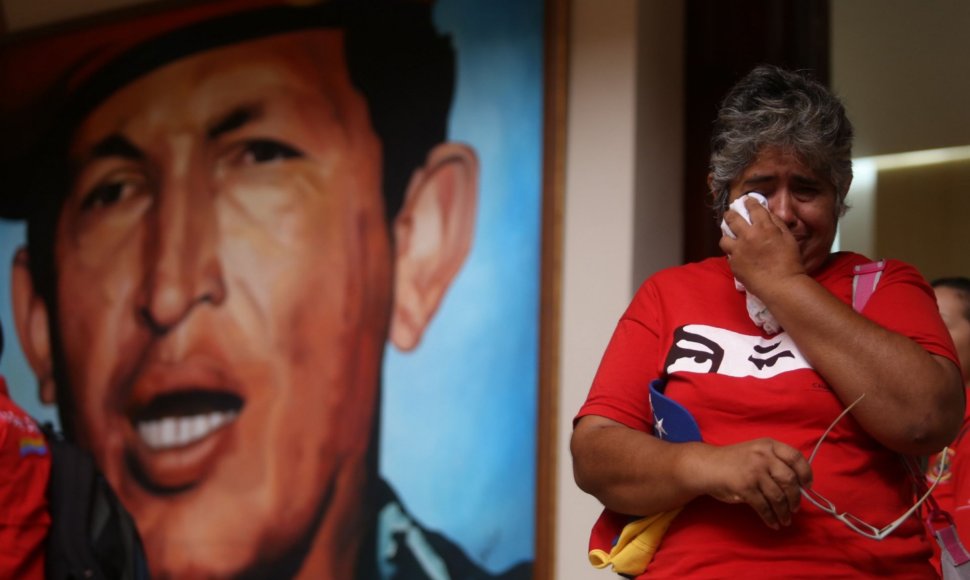 Venesuela gedi savo mirusio lyderio Hugo Chavezo.