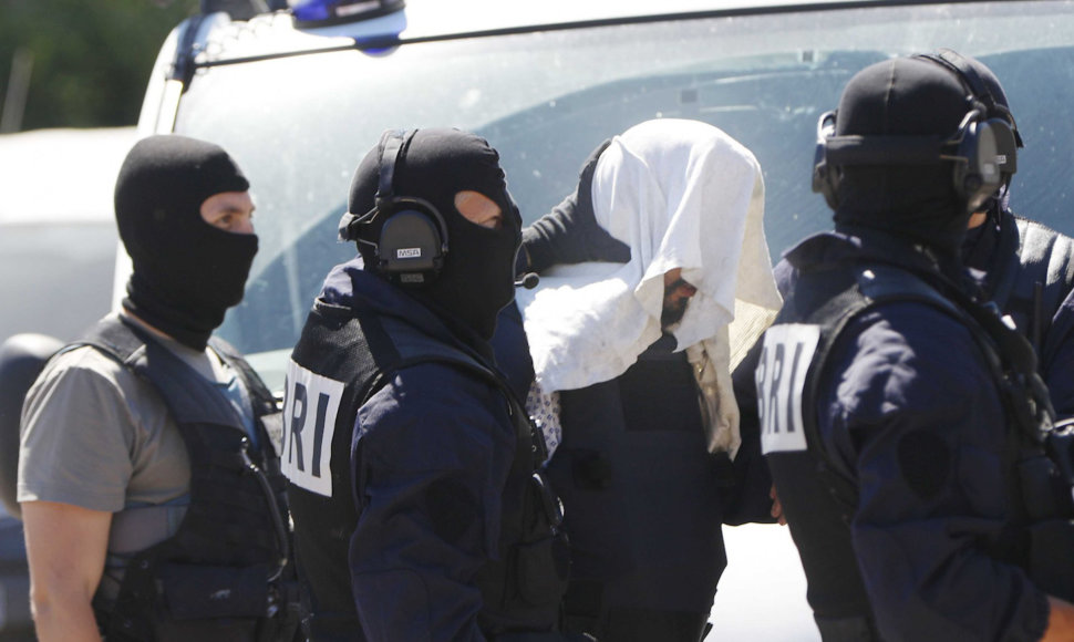 Policininkai sučiupo teroro akto Prancūzijoje rengėją