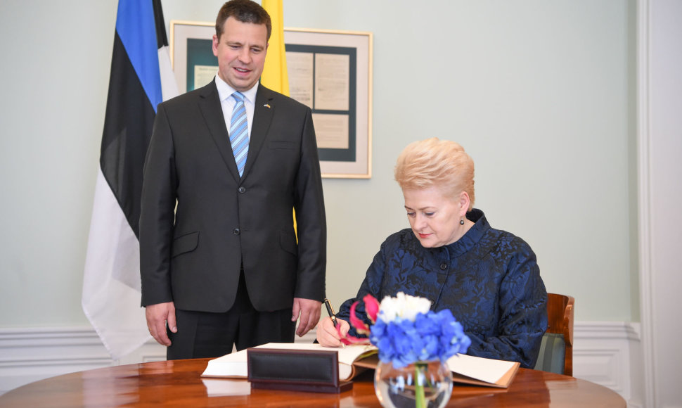 Dalia Grybauskaitė ir Juris Ratas