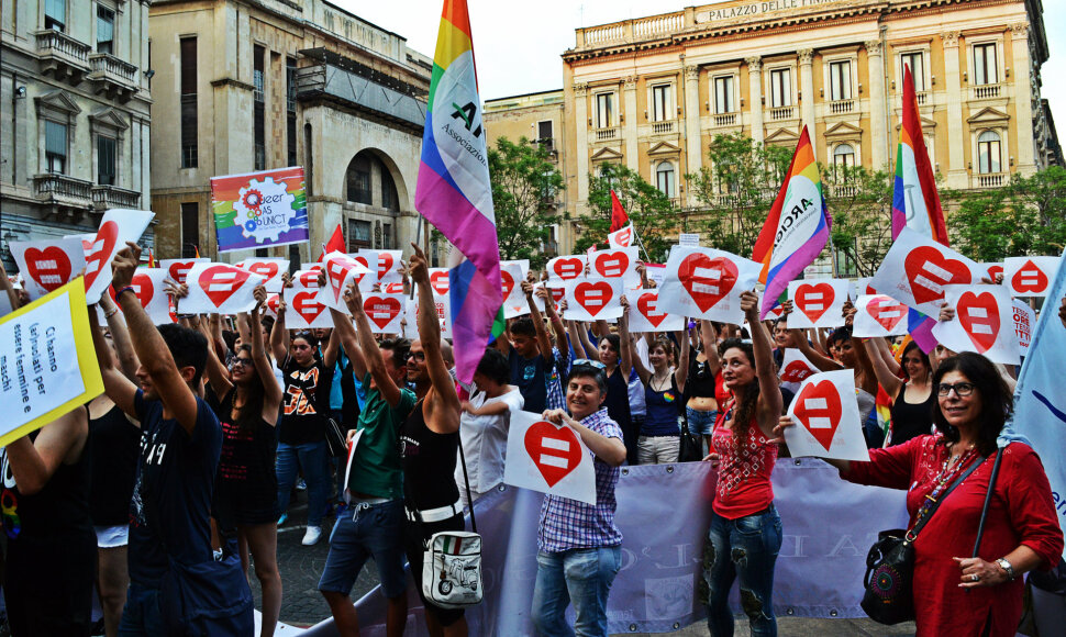 „Catania Pride 2015“ ir vakarienė San Berillo rajone
