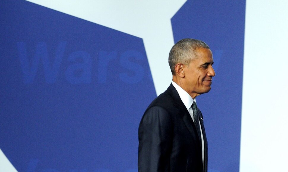 Barackas Obama Varšuvoje