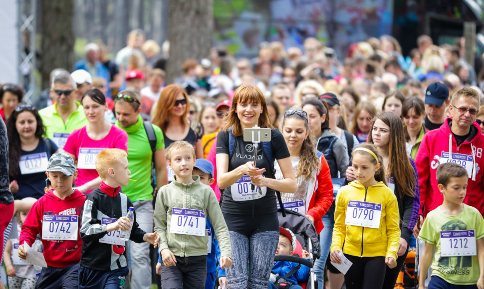 Proenzi ArthroStop ėjimo varžybų akimirka