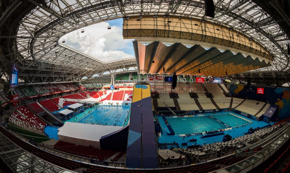 „Kazan Arena“ stadiono baseinas