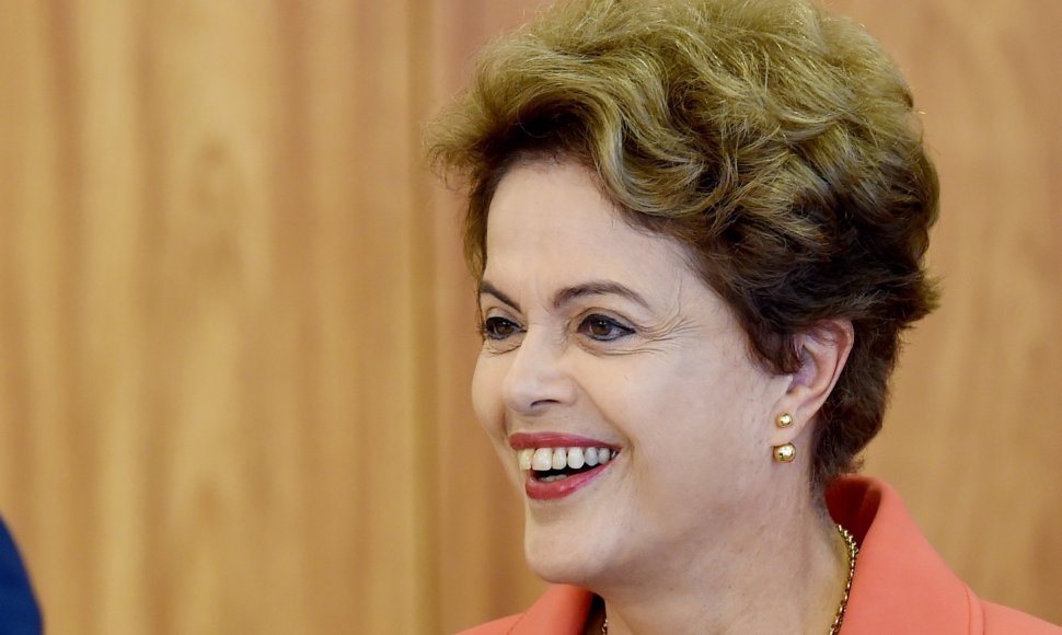 37. Brazilijos prezidentė Dilma Rousseff