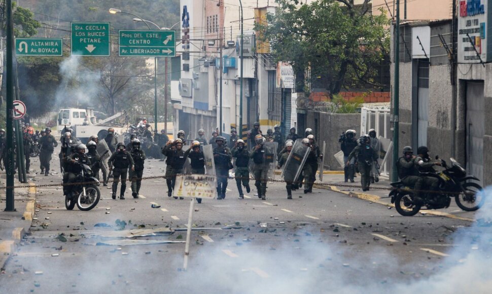 Protestas Venesueloje
