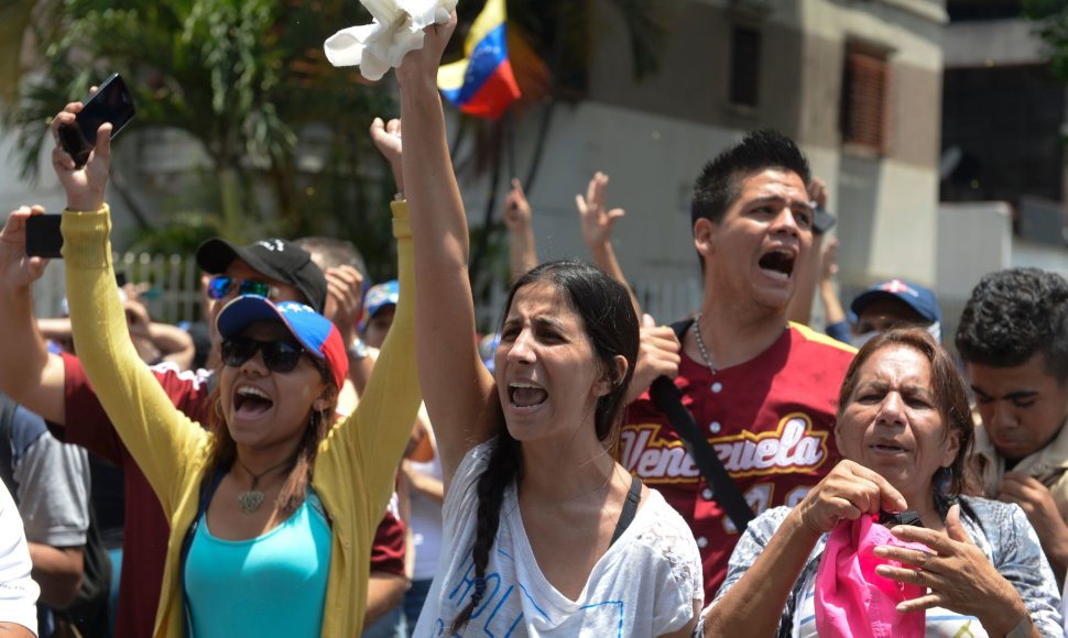 Protestas Venesueloje