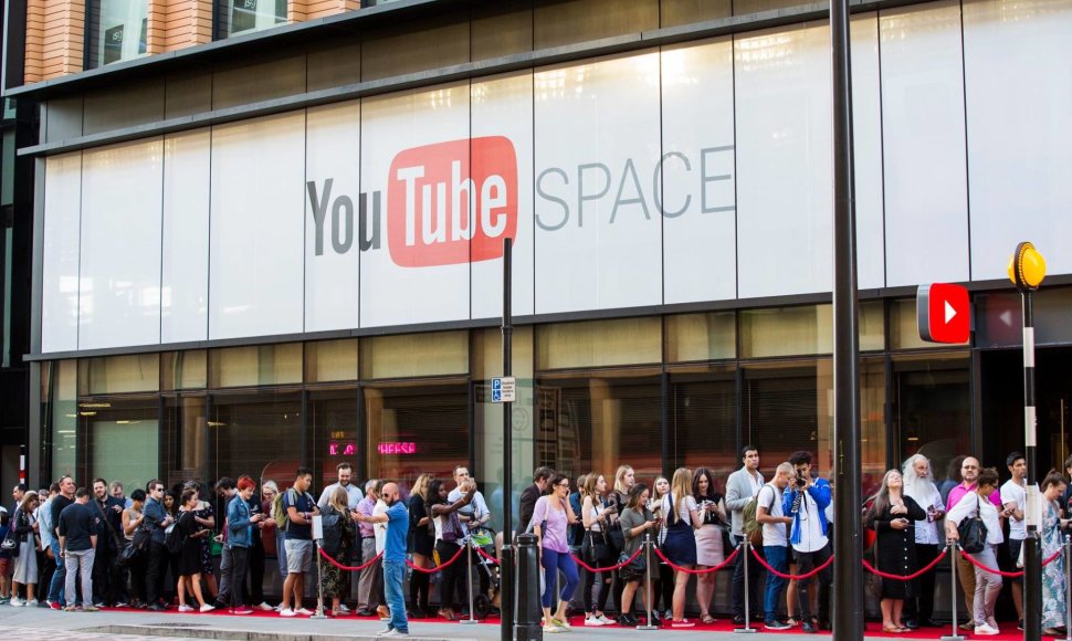 „YouTube“ erdvė Londone 