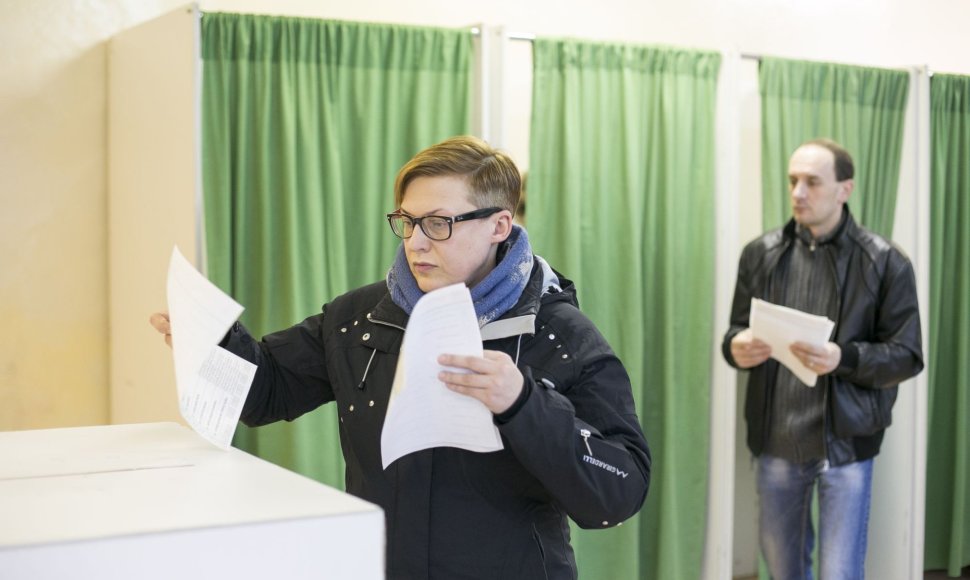 Žirmūnuose buvo renkamas naujas parlamentaras