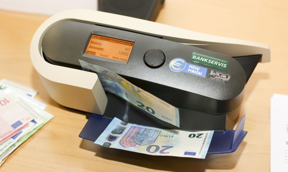 Lietuvos bankas pristatė naują 20 eurų banknotą