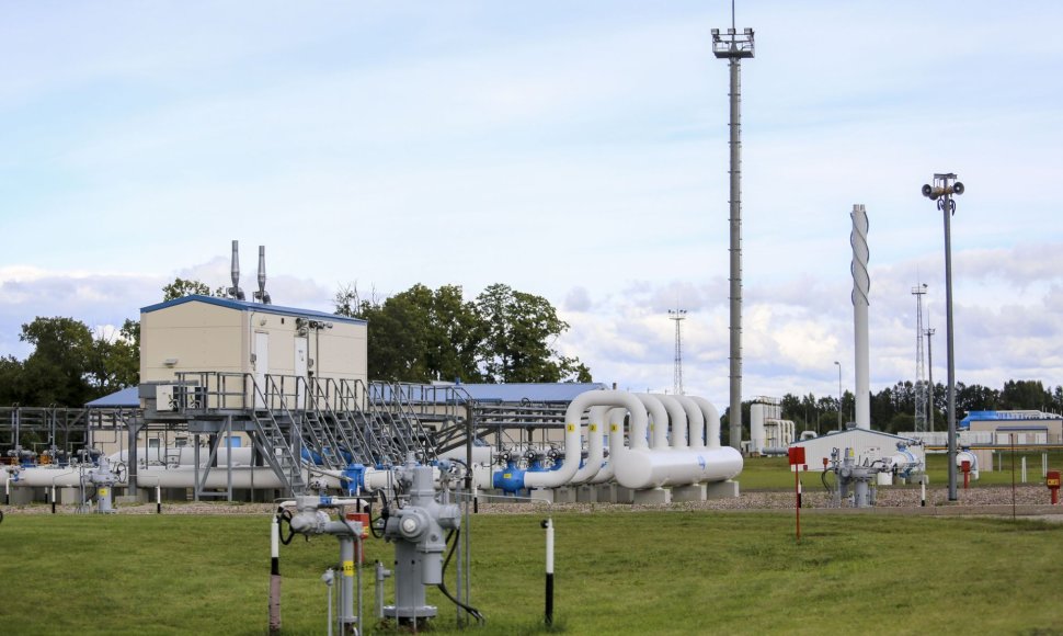 Latvijoje esanti Inčiukalnio požeminė gamtinių dujų saugykla
